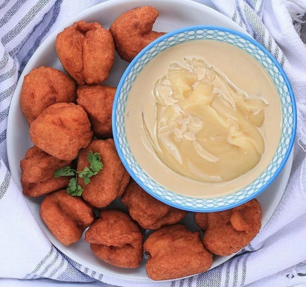 Black-eyed peas health benefits: Akara balls with pearl millet cereal 